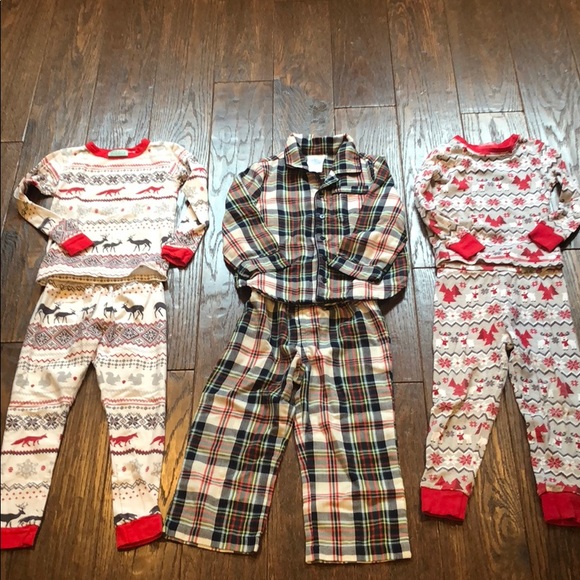 GAP Other - Toddler boy Christmas pj bundle 3T